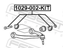 ���� � ������������ ����������� | ����/��� | ��� GMC Sierra, Chevrolet Silverado, GMC Yukon febest 1029-002-kit 1029002KIT ����