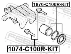 ������ ������������ �������� ���������� ������� �������� Febest 1074-C100R-KIT 1074C100RKIT ����