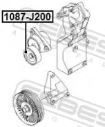 ����� �������� �������� Febest [1087J200] 1087J200 ����