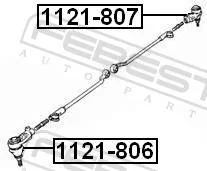 ������� ���������� 1121-806 (CEKD 1R/CEKD 1L/HT 302 204/96275019) ������ 1121806 ����