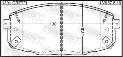 ������� ��������� �������� Febest 1201-Cretf 1201CRETF ����