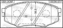 ������� ��������� �������� �������� Hyundai Sonata VI (2010) [178Febest1201IX35F] 1201IX35F ����