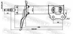����������� �������� ������ gas.twin tube Febest 12110001FR 12110001FR ����