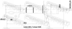 ����������� gas.twin tube | ����� ��� | Febest 12110010FL 12110010FL ����