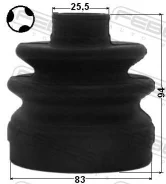 ������� ���� ���������� �������� 83x94x25.5 | ����/��� | Febest 1215Cmatlh 1215CMATLH ����
