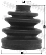 ������� ���� �������� �������� 83x99x24 | ����/��� | Febest 1217EFAT 1217EFAT ����