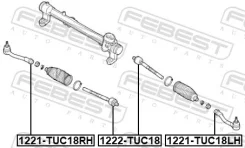���������� ������� ������ Febest 1221TUC18RH 1221TUC18RH ����