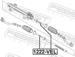 ���� ������� Hyundai Elantra 11 2011-2014 Febest 1222VEL ����