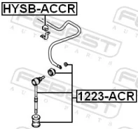 ���� ������������� ������ Febest 1223ACR 1223ACR ����
