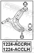 ����� ������ �����! Hyundai Accent 00 [178Febest1224Acclh] 1224ACCLH ����