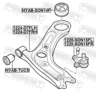 ����� �������� ������ ����� Febest 1224D7FLH 1224D7FLH ����
