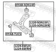 ����� ������ | ����� ���� | ��� KIA Sportage, KIA Optima, Hyundai Sonata febest 1224-e6frh 1224E6FRH ����