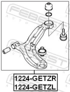 ����� 1224-Getzr �������� ����� (CQKH 26R/54501-1C000/1C010) 1224GETZR ����
