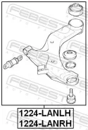 ����� Hyundai Elantra/Lantra 00 2000- �����. ���. Febest 1224LANLH ����