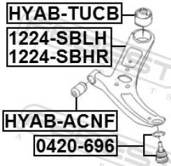    Febest 1224-SBLH 1224SBLH 