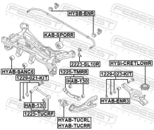 ���� Hyundai IX35/Tucson 14 2013-2016 ����. ��������. ����. 1225TMRR 1225TMRR ����