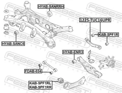 ���� ������ ���������� L/R ������� Febest 1225-TUC16UPR 1225TUC16UPR ����