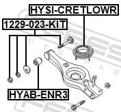 ���� � ������������ ����������� ����, ��� Febest [1229023KIT] 1229023KIT ����