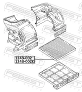 ������ ������ Hyundai Tucson 16 2015-2018 Febest 1243002 ����
