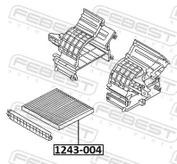 ������ ������ Hyundai IX35/Tucson 14 2013-2016 Febest 1243004 ����