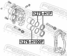 ����������� �������� Hyundai H-1 07 2007-2015 �����. (�� 1 �������) Febest 1275H1F ����