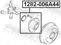 ������� 1282-006A44 ������ (52710-25100/25000/25101) 1282006A44 ����