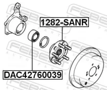 ������� ������ Febest 1282SANR 1282SANR ����