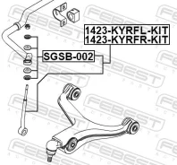 ���� ������������� �������� ����� Febest 1423Kyrflkit 1423KYRFLKIT ����