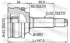   Febest 1510002A43 1510002A43 