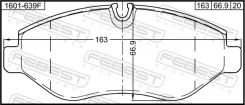 ������� ��������� �������� Febest 1601639F 1601639F ����