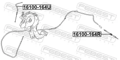 ���� ������� ������� | ����/��� | ��� Mercedes-BENZ M-Class, Mercedes-BENZ GL-Class febest 16100-164r 16100164R ����