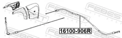 ���� ������� ������� ������, ����� ��� Mercedes-BENZ Sprinter, Volkswagen Crafter Febest 16100-906R 16100906R ����