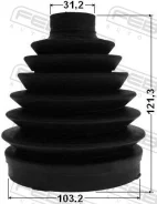 ������� ���� �������� �������� pvc 103.2x121.3x31.2 | ����/��� | Febest 1617P164 ����