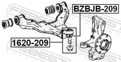 ����� ������� ��������� ������� ������ 1620-209 1620209 Febest Febest 1620209 1620209 ����