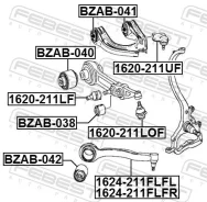 ����� ������� ��������� ������� ������ Febest 1620211LF 1620211LF ����