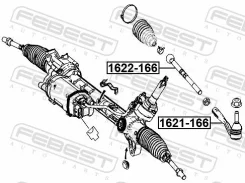���� ������� Mercedes BENZ ML/GLE 350 Bluetec/D 4Matic 166. # Febest 1622166 ����