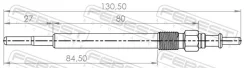 ����� �����������! MB Sprinter/Vito 2.1/2.2CDi OM611/612 99 Febest 16642001 16642001 ����