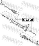 ���� ������� 8J0423810 AUDI Q5/Sportback 2009-2017 [USA] 1722-Q5 Febest 1722Q5 ����