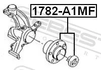 ������� ������ �������� ������ ����� ��� SEAT Ibiza, Skoda Fabia, Volkswagen POLO febest 1782-a1mf 1782A1MF ����