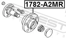 ������� ������ AUDI A1 2011-2018 ����. Febest 1782A2MR ����