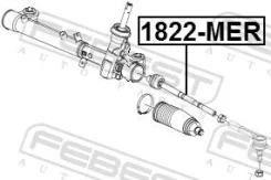 ���� ������� 1609011 OPEL Meriva-B - ALL Years [GMIO] 1822-MER Febest 1822MER ����