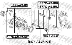 ����������� �������� ���������� ������� OPEL Astra 10-15 1875-ASJR ����� ����� 1875ASJR ����