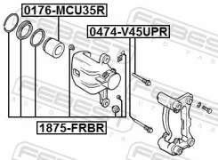 ����������� �������� OPEL Frontera-B - ALL Years ����. (�� ��� �������) Febest 1875FRBR ����