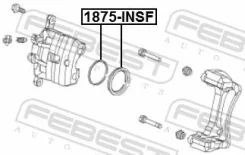 �/� ����. ����.! d41 Audi A3, VW GolfIV/Bora Febest 1875INSF 1875INSF ����