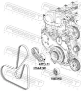 ���������� ����� Febest 1890A24X 1890A24X ����
