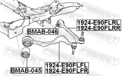 ����� ������ | ����� ��� | BMWX1 E84, 1 E87, 3 E90, 1 E81, 3 E93, 1 E82, 1 E87 LCI, 3 E90 LCI, 3 E Febest ���. 1924E90FLRL 1924E90FLRL ����
