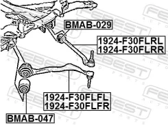 ����� BMW 3 F30 LCI -18 �����. ����. ���. Febest 1924F30FLRL ����