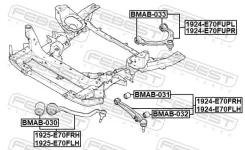 ���� | ����� ����/��� | BMWX6 F16, X6 E71, X5 F15, X5 E70, X5 E70 LCI, X6 E72 Hybrid Febest ���. 1925E70FLH 1925E70FLH ����