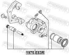����������� �������� BMW 5 E60 2001-2009 ����. (�� ���� �������) Febest 1975E83R ����