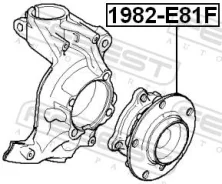 ������� ������ BMW 3 E90 LCI 2007-2011 �����. Febest 1982E81F ����